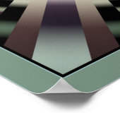 Bullet Train Tunnel Poster (Ecke)