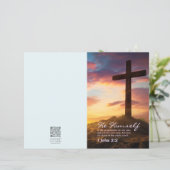 Bulletin Template für die Dusk Scripting Church (Stehend Vorderseite)