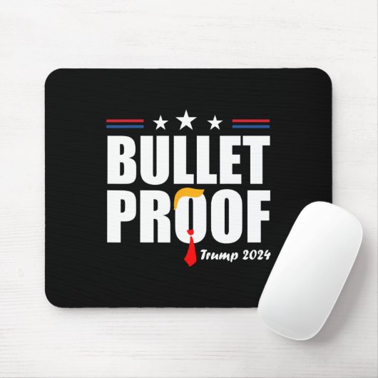 Bulletproof Trump  Mousepad (Mit Mouse)