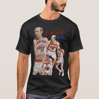 Bullets Bob Weiss Defunktionierte Basketball-Desig T-Shirt