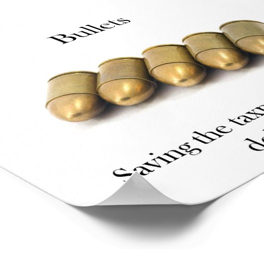 Bullets Poster (Ecke)