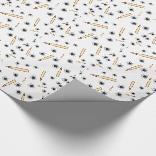 BULLETSNBULLETHOLES.png Geschenkpapier (Ecke)