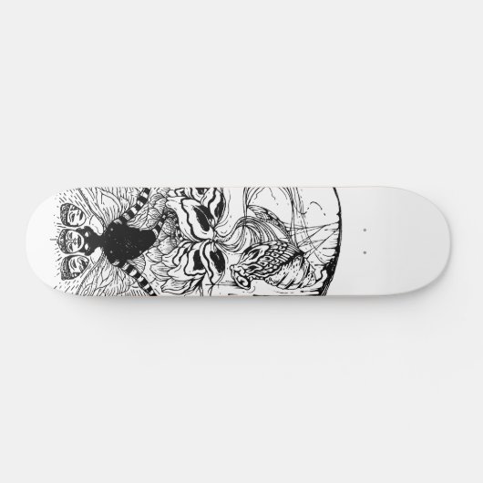 BULLETTE MIT BUTTERFLY WINGS EXTENSION 1 SKATEBOARD (Horizontal)