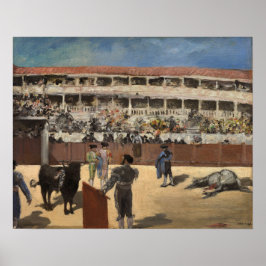Bullfight by Manet Poster