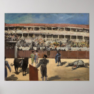 Bullfight by Manet Poster