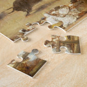 Bullfight in einem geteilten Ring Francisco José Puzzle (Seite)