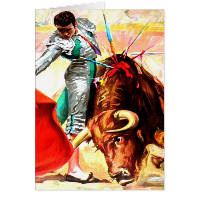 Bullfight-Stier-Kampf-Vintage (Vorne)