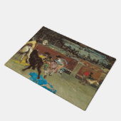 Bullfight (von Marià Fortuny) Fußmatte (Schrägansicht)