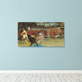 Bullfight (von Marià Fortuny) Leinwanddruck (Insitu (Holzboden))