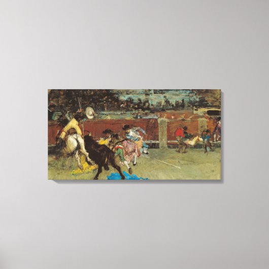 Bullfight (von Marià Fortuny) Leinwanddruck (Vorderseite)