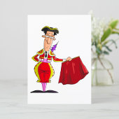 Bullfighter Einladung