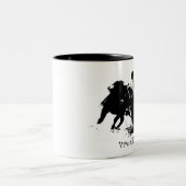 Bullfighter-Tasse Zweifarbige Tasse (Mittel)