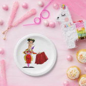 Bullfighter-Teller Pappteller (Party)