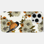 Bullfinch on autumn florals 2 Case-Mate iPhone hülle (Rückseite (Horizontal))