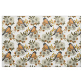 Bullfinch on autumn florals 2 stoff (Yard (91,4 cm))