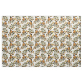 Bullfinch on autumn florals 2 stoff (Yard (91,4 cm))