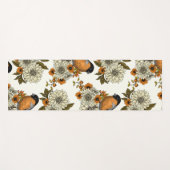Bullfinch on autumn florals 2 yogamatte (Vorderseite (Horizontal))