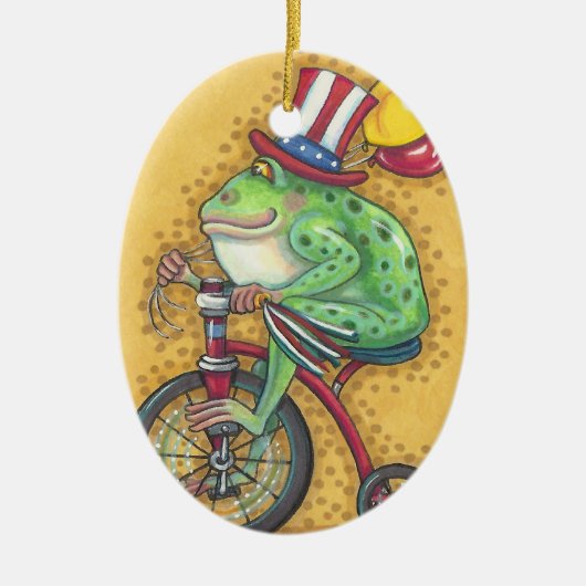 BULLFROG 4. JULI ORNAMENT Oval (Vorne)
