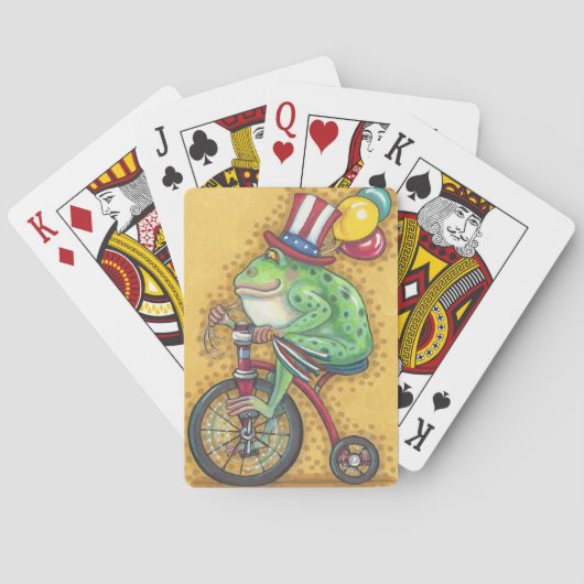 BULLFROG 4TH JULI AMERIKANA PLAYING CARDS Poker Spielkarten (Rückseite)