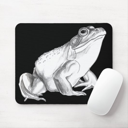 Bullfrog Art Mousepad Frosch Kunst Dekoration (Mit Mouse)