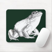 Bullfrog Art Mousepad Frosch Kunst Dekoration (Mit Mouse)