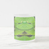 Bullfrog auf Lilypads Mattglastasse (Mittel)