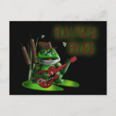 Bullfrog-Blues Postkarte (Vorderseite)