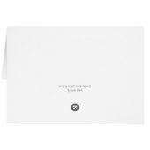 BULLFROG & DUCK PRINCE EASTER GREETCARD Verse (Rückseite Horizontal)