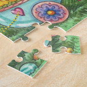 BULLFROG & DUCK PRINCE IN EGG CARD, EASTER PUZZLE (Seite)