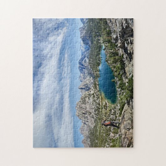 Bullfrog Lake and Kearsarge Pass - Sierra Puzzle (Vertikal)
