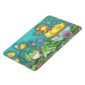BULLFROG UND DUCK DRUCK EASTER MAGNET Groß (Linke Seite)