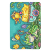 BULLFROG UND DUCK DRUCK EASTER MAGNET Groß (Vertikal)