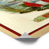 Bullfrog-Vintage Zigarrenschachtel Poster (Ecke)