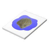 Bullfrosch im Pond Notepad Notizblock (Rotiert)