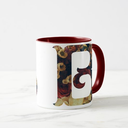 BULLHAWK -B - Vintage Rose Tasse (VorderseiteRechts)