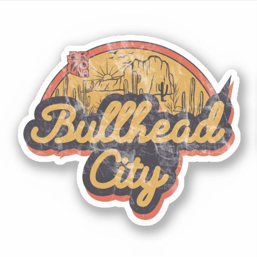 Bullhead City, Arizona Aufkleber (Vorderseite)