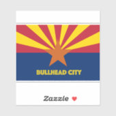 Bullhead City Aufkleber (Blatt)