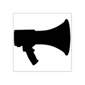 Bullhorn Art Briefmarke Gummistempel (Prägung)