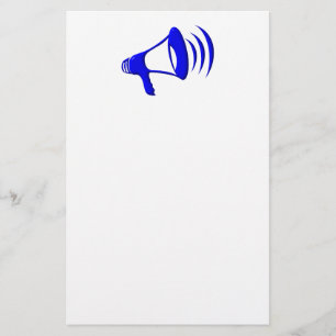 Bullhorn - Fügen Sie Ihre eigenen Worte hinzu Briefpapier