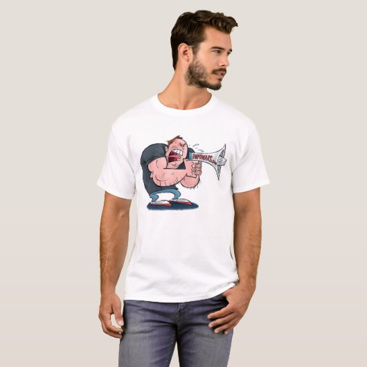 Bullhorn T - Shirt Freedom Alex of Speech (Vorne ganz)