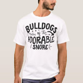 Bullhunde Meister des bezaubernden Schnurrhundes L T-Shirt (Vorderseite)