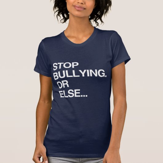 BULLING ODER ELSE AUFBEWAHREN T-Shirt (Vorderseite)