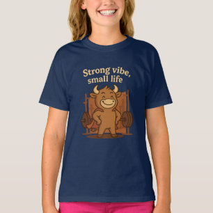 Bullio® - Kleines Leben, starke Vibes Funny Cart T-Shirt