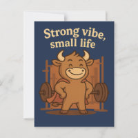 Bullio® Postcard - Starkes Sehen, kleines Leben