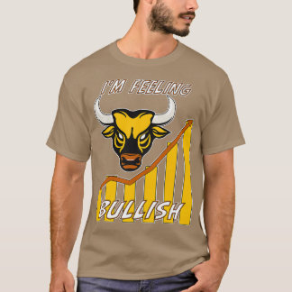 Bullische Börsenbestände des Gefühls Ix27 m Bulle T-Shirt