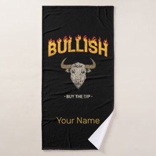 Bullish Day Trader kauft den Vintagen Investor, de Badehandtuch