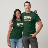 BULLITT 1968 - Classic Ford Mustang Silhouette T-Shirt (Unisex)