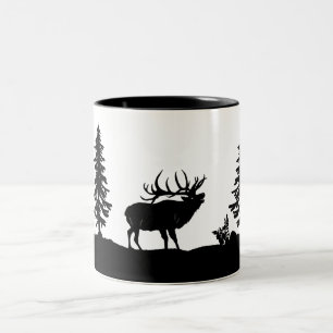 Bulllejagd Zweifarbige Tasse