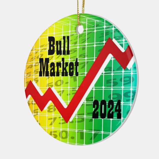 Bullmarkt 2024 keramik ornament (Links)