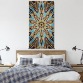 BullmasterGardian 21x40 Canvas Print Leinwanddruck (Insitu (Schlafzimmer))